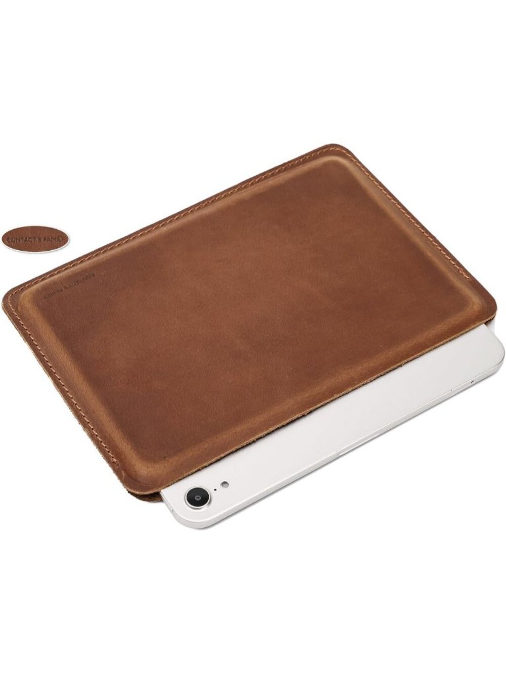 Handmade Vintage Leather Tablet Sleeve Case - Slim 8.3" Protector for iPad Mini